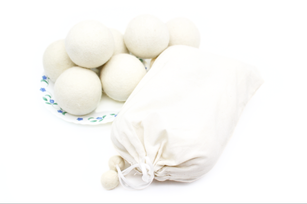 Set of 6 - White Laundry  Ball - Image 3