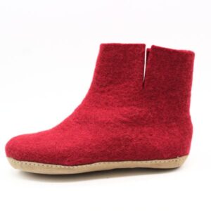 Wool felt boot