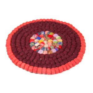 Felt ball chair pad