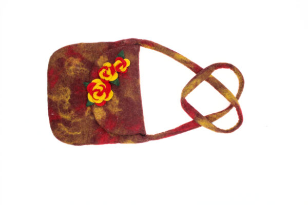 Floral shoulder Handmade Bag - Image 2