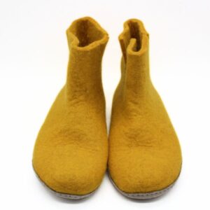 Cozy Winter Footwear Yellow Boot