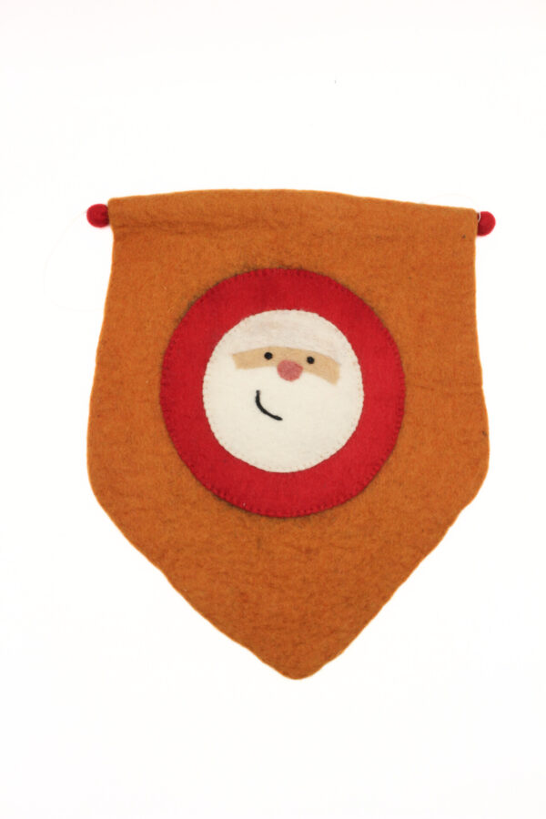 " Felt Santa Claus Banner -Wall Decor" - Image 5