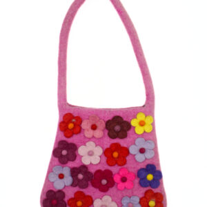 Felt purses and bag