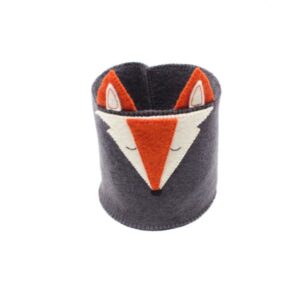 Handmade Fox Face Storage Basket