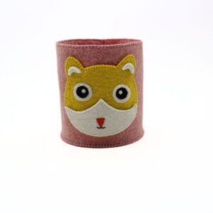Pink Colored Snuggle Cheeks Basket