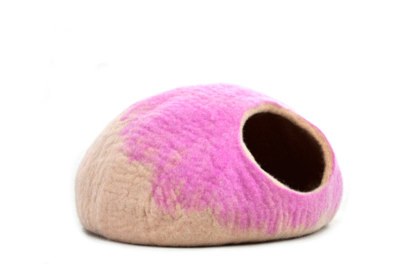 Handmade Felt Cat Caves