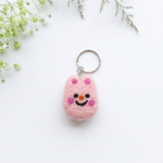 Handmade Felt Keychain Crafted from 100% Natural Wool - Image 6