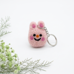 Handmade Felt Keychain Crafted from 100% Natural Wool - Image 5