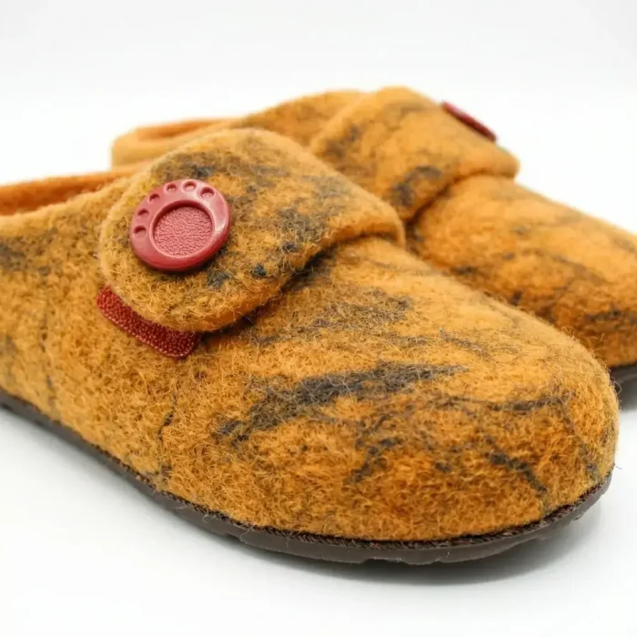 Orange Felt Footwear - Image 3