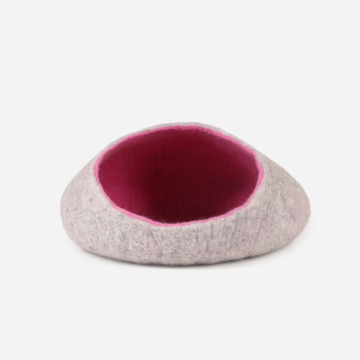 Handmade Felt Cat House, Bed - Image 4
