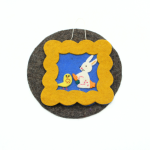 Handmade Felt Easter wall Hanging Decoration - Image 5