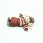 Handmade Felt Sheep Hanging Ornament - Image 4