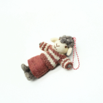 Handmade Felt Sheep Hanging Ornament - Image 2