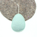 Handmade Felt Easter egg ornament - Image 2