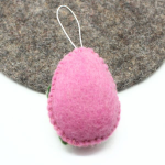 Handmade Felt Easter egg ornament - Image 5
