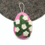Handmade Felt Easter egg ornament - Image 4