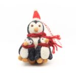 Handmade Felt Penguin Christmas Hanging Ornament - Image 5