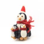 Handmade Felt Penguin Christmas Hanging Ornament - Image 6
