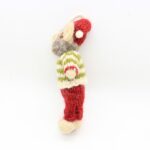 Handmade Felt Christmas Mouse Hanging Ornament - Image 4