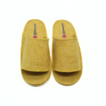 Handmade Yellow Wool Felt Indoor Slippers - Image 4