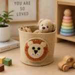 Handmade Lion Felt Organizer