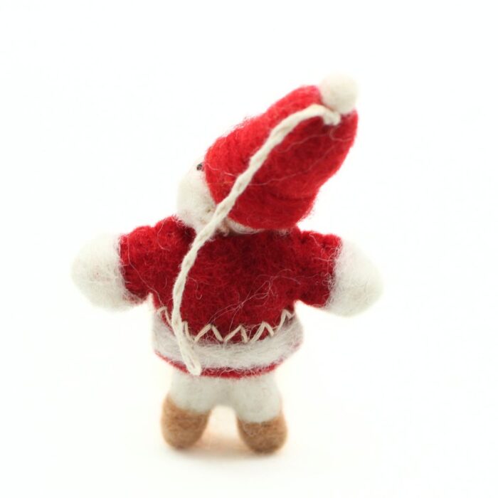 Handmade Felt Christmas Tree Hanging Ornament - Image 4